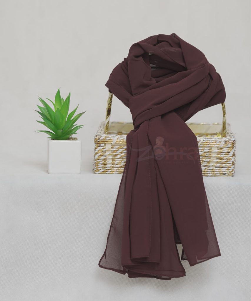 shawl chiffon georgette