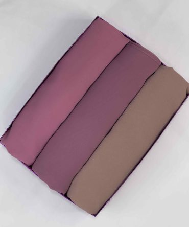 Bundle of 3 Georgette Hijabs