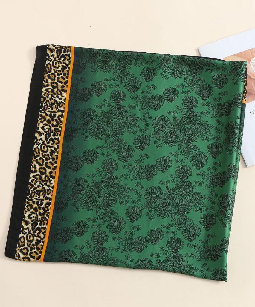 Emerald Green Scarf Zohra