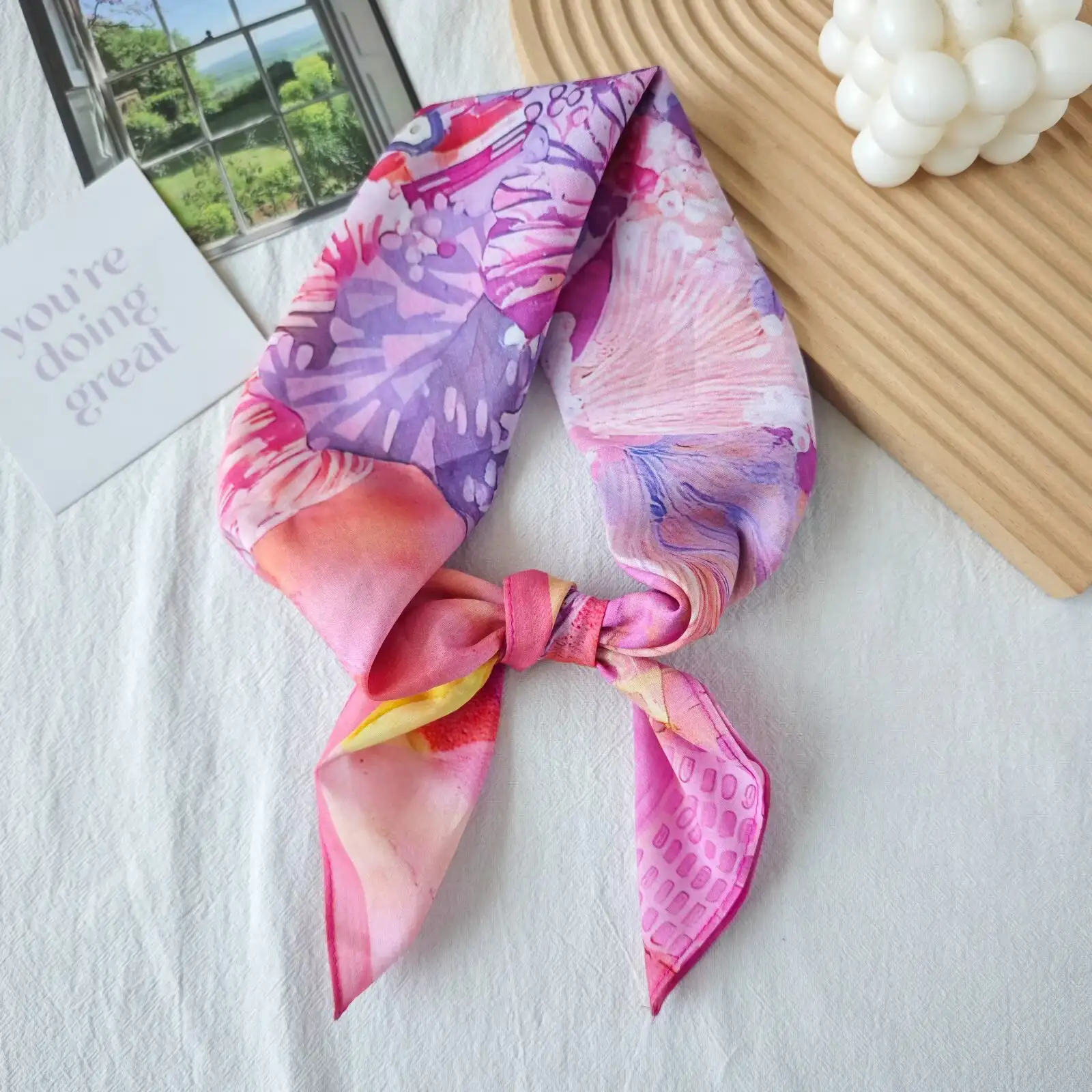 Flowery Pink