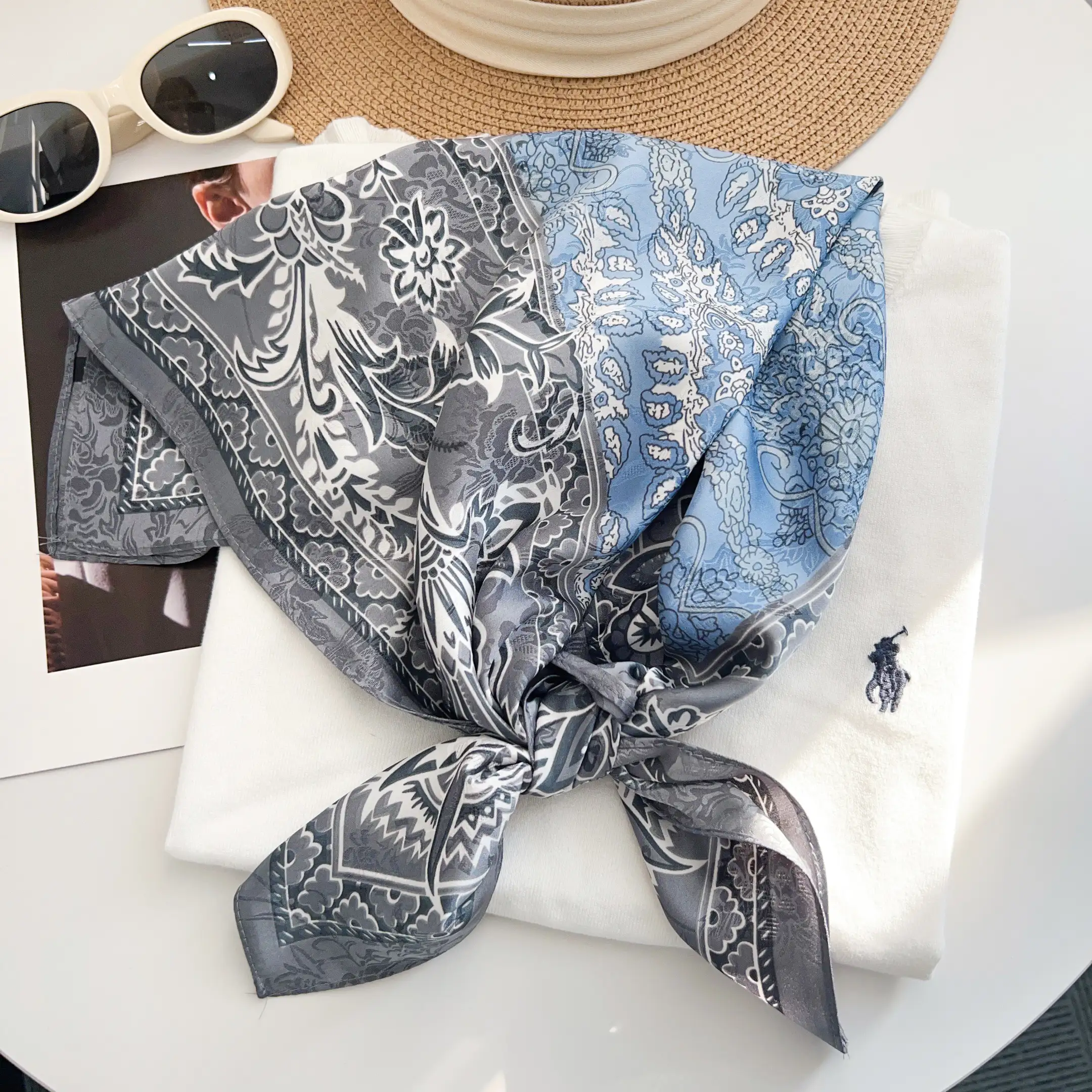 Greyish Blue